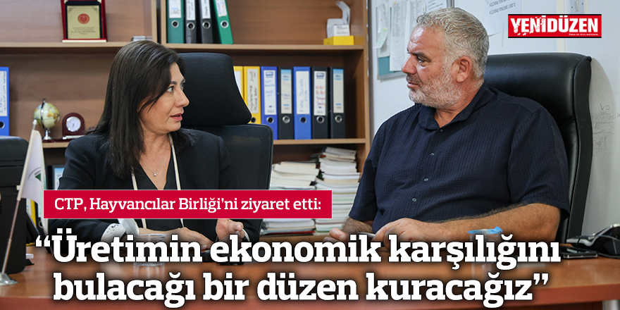“Üretimin ekonomik karşılığını bulacağı bir düzen kuracağız”