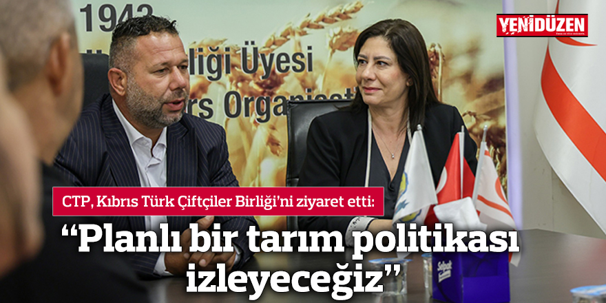 İncirli: Planlı bir tarım politikası izleyeceğiz