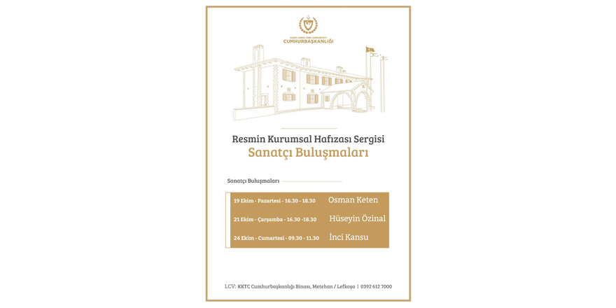 Eski Cumhurbaşkanlığı binasındaki sergi için öğrenci turları ve sanatçı buluşmaları düzenlenecek