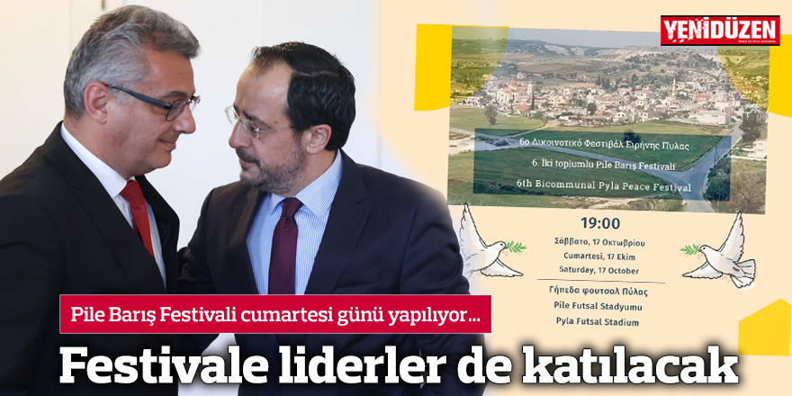 Pile Barış Festivali cumartesi günü yapılıyor...