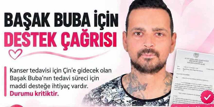 Başak Buba tedavi için Çin’e gidiyor: Destek çağrısı sürüyor