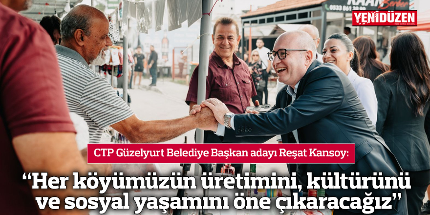 Kansoy'dan Köy Odaklı Belediyecilik Vurgusu