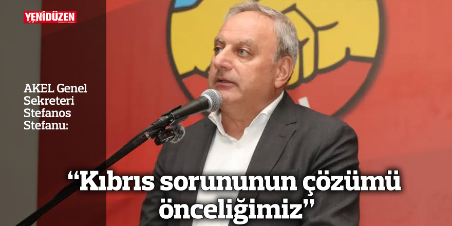 “Kıbrıs sorununun çözümü önceliğimiz”