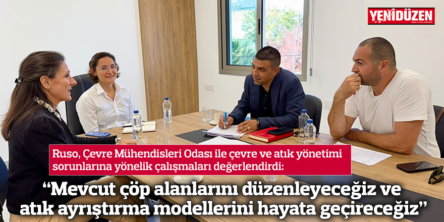 “Mevcut çöp alanlarını düzenleyeceğiz ve atık  ayrıştırma modellerini hayata geçireceğiz”