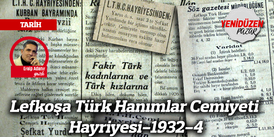 Lefkoşa Türk Hanımlar Cemiyeti Hayriyesi-1932-4