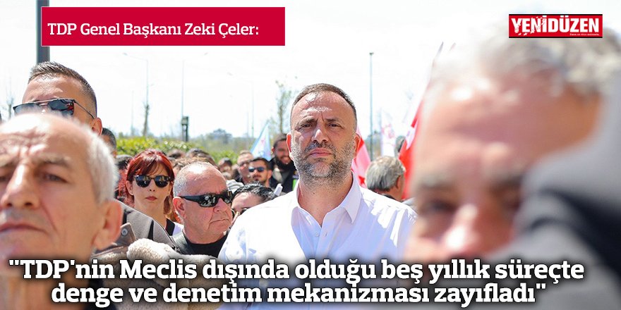 “TDP Meclis’in sigortasıdır, her evden en az bir oy istiyoruz”
