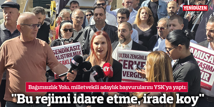 "Bu rejimi idare etme, irade koy"