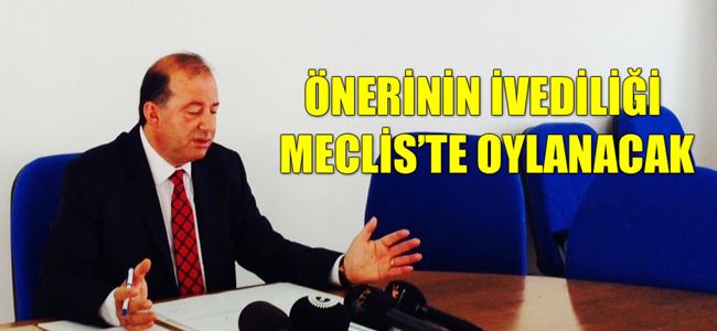 Dinçyürek, kamu maaşlar için yasa önerisi hazırladı