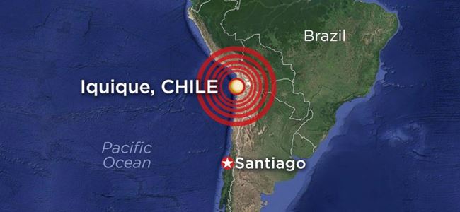 Şili’de 6,1 büyüklüğünde deprem