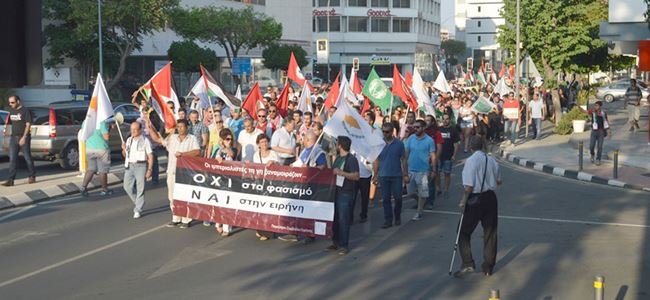CTP Gençlik “Özgür Filistin” eylemine katıldı