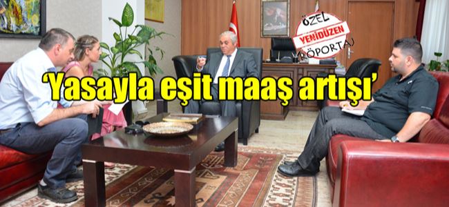 Başbakan Yorgancıoğlu YENİDÜZENe konuştu