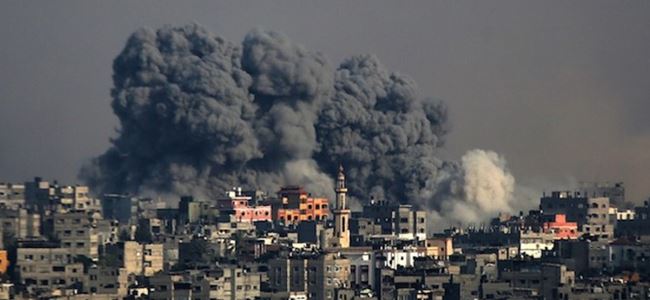 İsrail’den Gazze’ye roket yağmuru