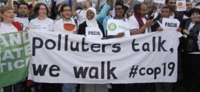 Binlerce kişi, İklim Adaleti için yürüdü