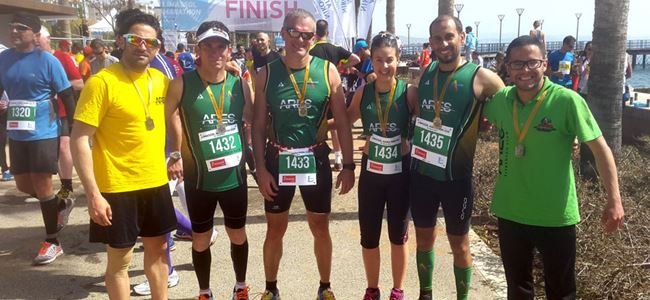 Limasol Maratonu’nda yarıştılar