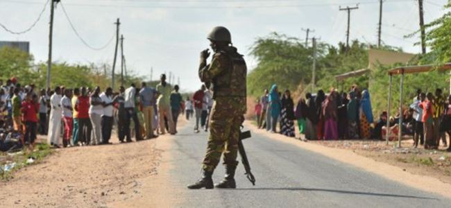 Kenyada sokağa çıkma yasağı