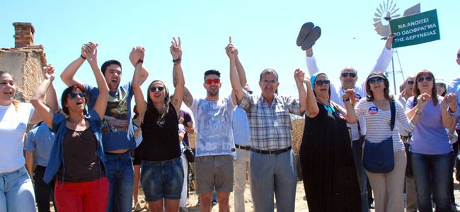 Derinya sınır kapısının açılması eylemi Kıbrıs Rum Basını’nda