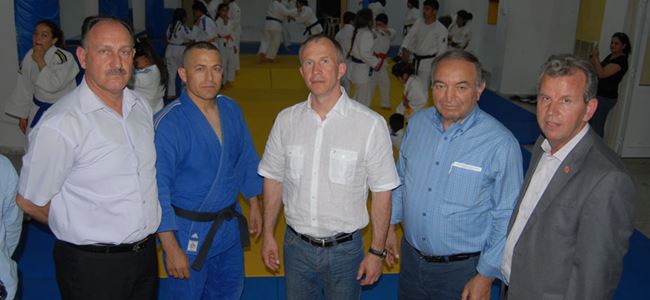 Judo başkanlarından ziyaret