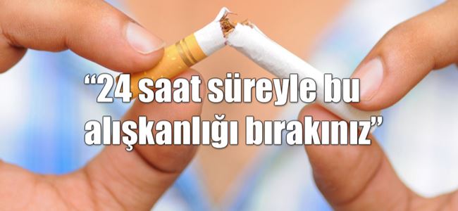 Bugün 31 Mayıs Dünya Sigarasız Günü…