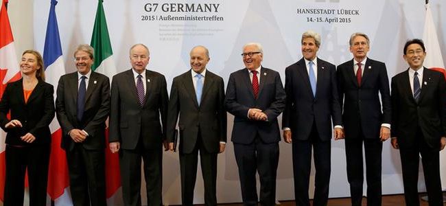 G7 liderleri bildiri yayımlandı