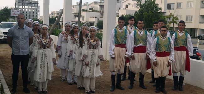 Girne Belediyesi Halk Dansları ekibi Makedonya’ya gitti