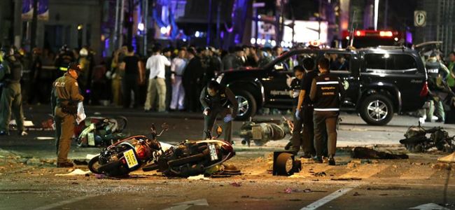 Bangkokta bombalı saldırı: 12 ölü