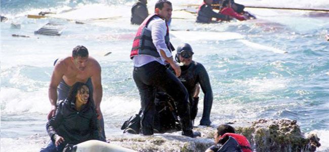 Libyada yasa dışı göçe karşı eylem