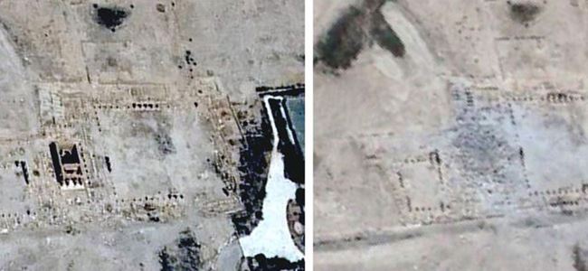 IŞİD, Palmira Antik Kentin görüntülerini paylaştı 