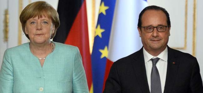 Merkel ve Hollande’dan göçmen krizine yönelik öneri