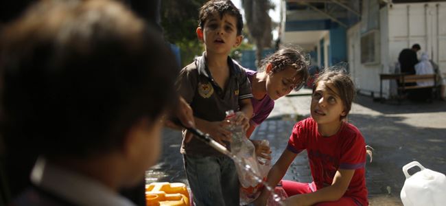 Gazzede 120 bin kişiye su verilemiyor