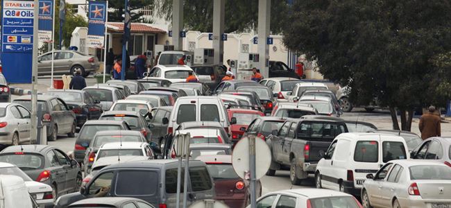 Tunusta yakıt krizi