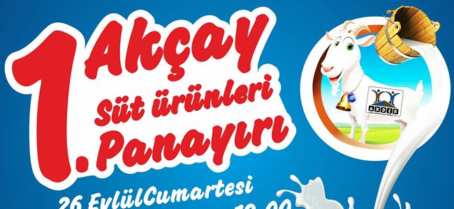 AKDER 1. SÜT ÜRÜNLERİ FESTİVALİ