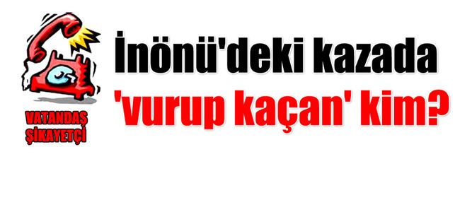 VATANDAŞ ŞİKAYETÇİ…