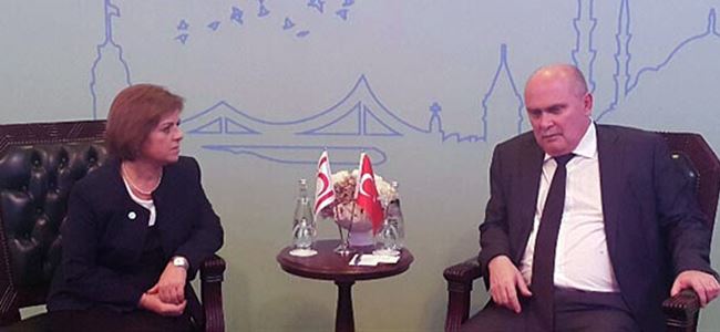 Çolak TC Dışişleri Bakanı Sinirlioğlu’yla Görüştü