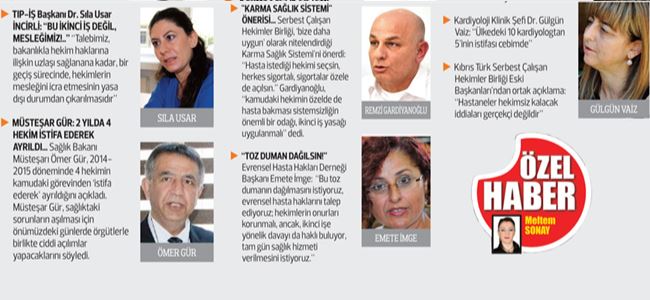 SAĞLIĞA ‘ÇÖZÜM’ ARANIYOR