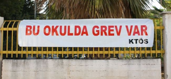 KTÖS Gönyeli İlkokulu’nda yarın grevde