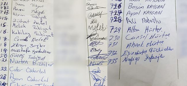 800 imza; ‘göç istemiyoruz’