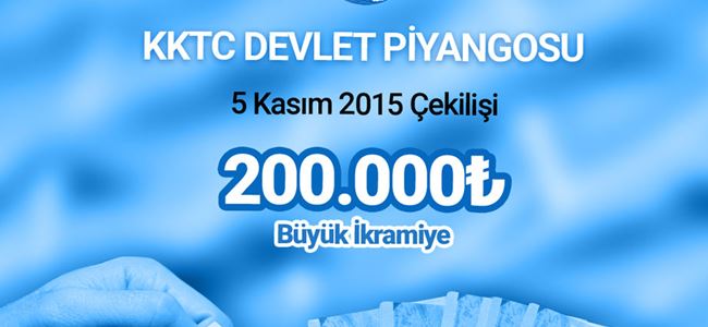 5 Kasım çekilişinde 340 Bin TL ikramiye dağıtılacak