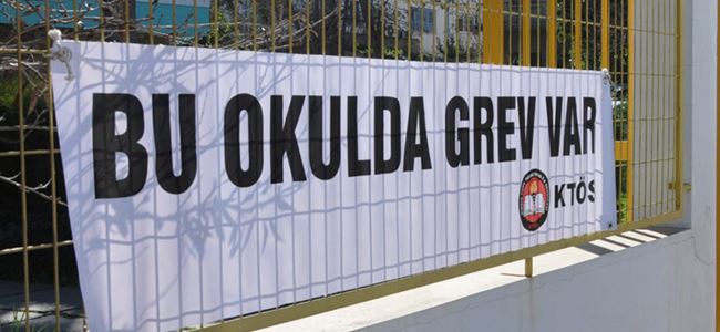 İskele Maarif Anaokulunda grev devam ediyor
