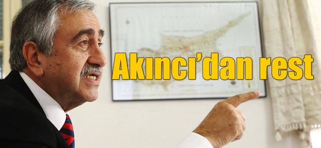Akıncı Alman elçiliğinin resepsiyonuna katılmadı