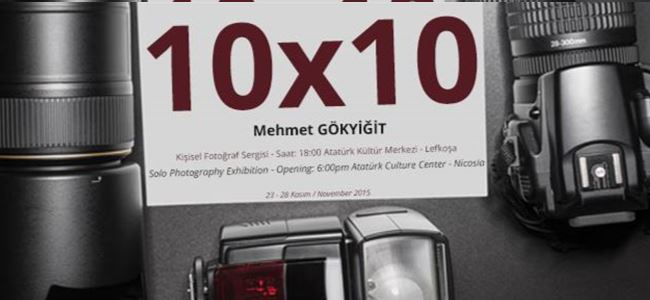 Mehmet Gökyiğit’in “10x10” sergisi açılıyor