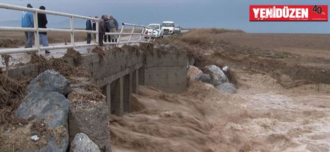 Sular köprüyü aştı…