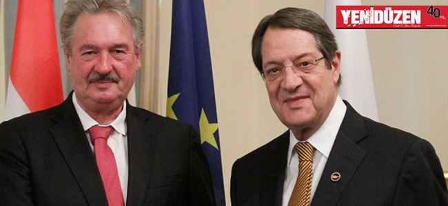 AB Dönem Başkanı Asselborn Kıbrısta