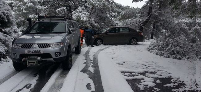 Dağda mahsur kaldılar!