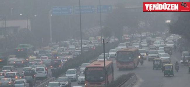 Yeni Delhide hava kirliliğine karşı sert önlemler
