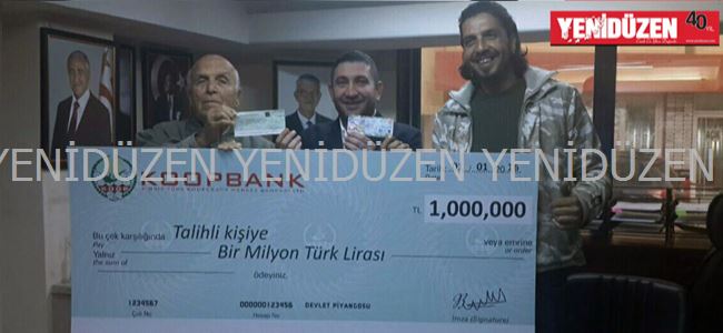 BÜYÜK İKRAMİYE İŞSİZ GENCE ÇIKTI