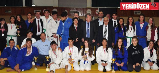 Judoda şampiyonlar belirlendi