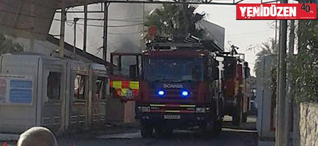 Beyarmudu Barikatı’nda korkutan yangın!