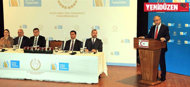 Cumhurbaşkanı Akıncı, muhtarları bilgilendirdi