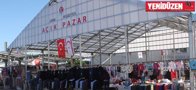 Girne Açık Pazarı törenle hizmete girdi