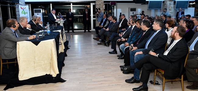 TÜM KIBRIS SENDİKALAR FORUMU LİDERLERLE BULUŞTU!